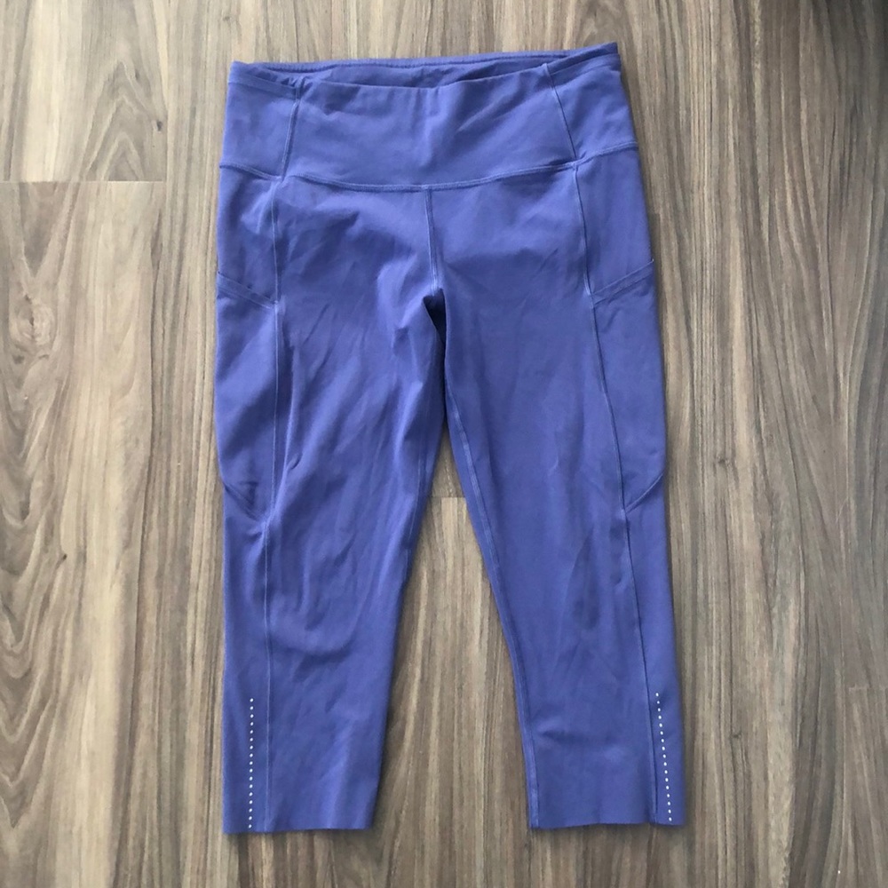 Blue Lululemon leggings